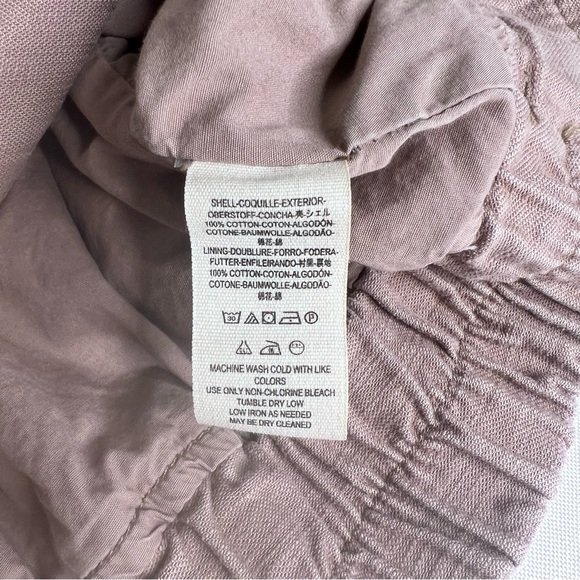 FREE PEOPLE OVERSIZE MILITARY UTILITY JACKET IN MAUVE SIZE SMALL - Picture 8 of 15